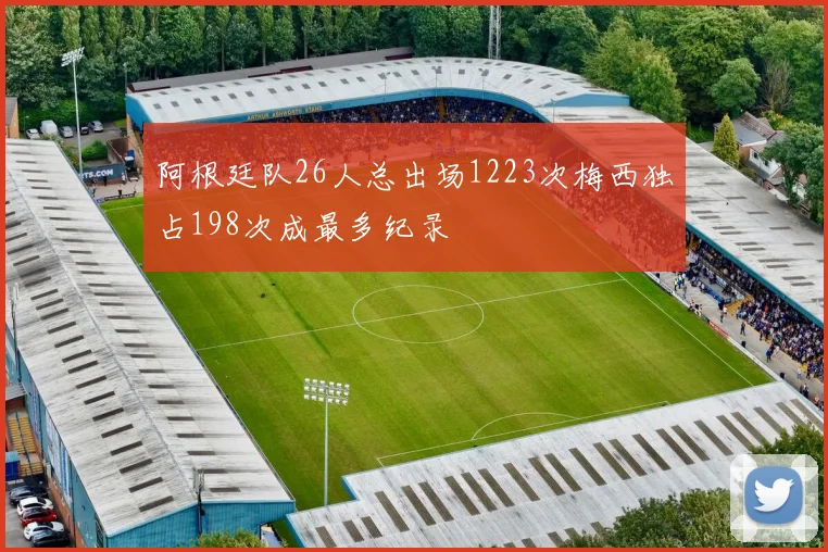 阿根廷队26人总出场1223次梅西独占198次成最多纪录