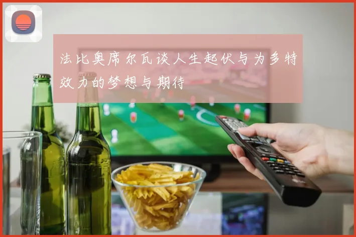 法比奥席尔瓦谈人生起伏与为多特效力的梦想与期待